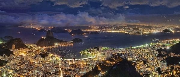 Rio de Janeiro de noche