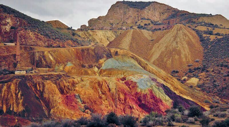 Las coloridas minas de Mazarrón, Mercia