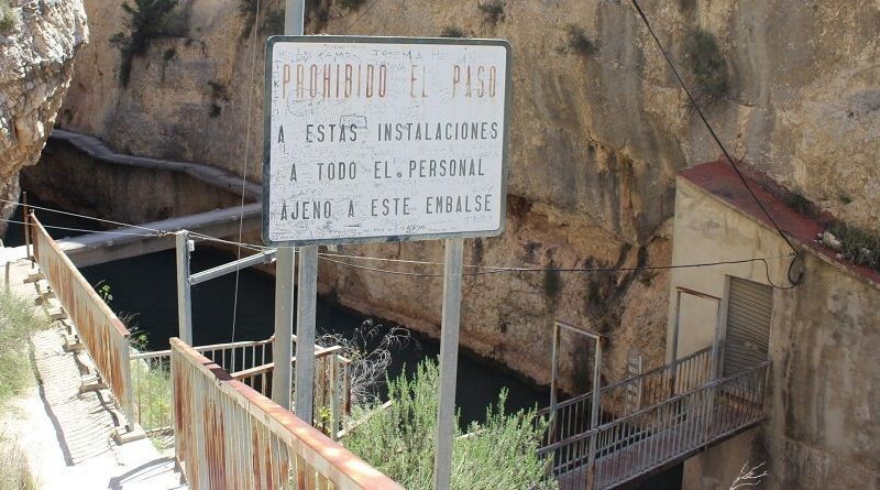 Cañón de Almadenes en Albacete Hailin
