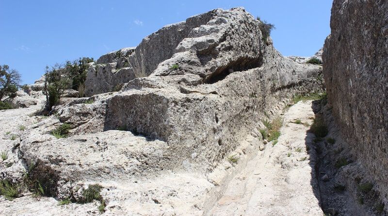 Ruinas del poblado ibérico de Castellar de Meca