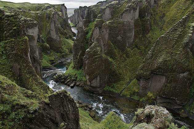 Cañón Fjadrárgljúfur, Islandia