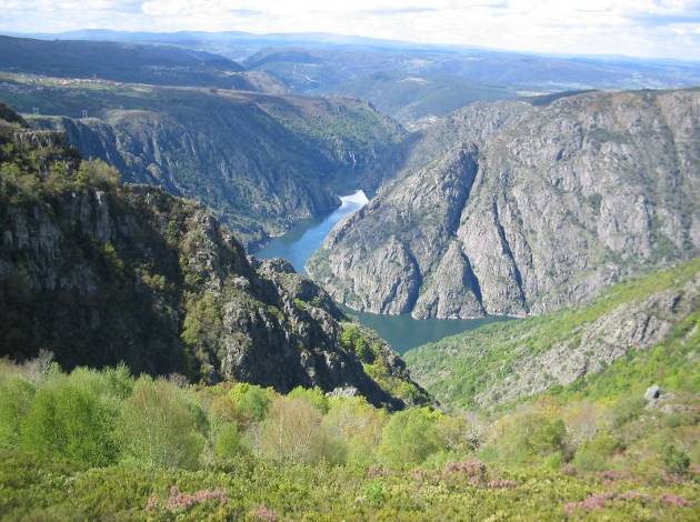 Cañón del río Sil, Galicia, España