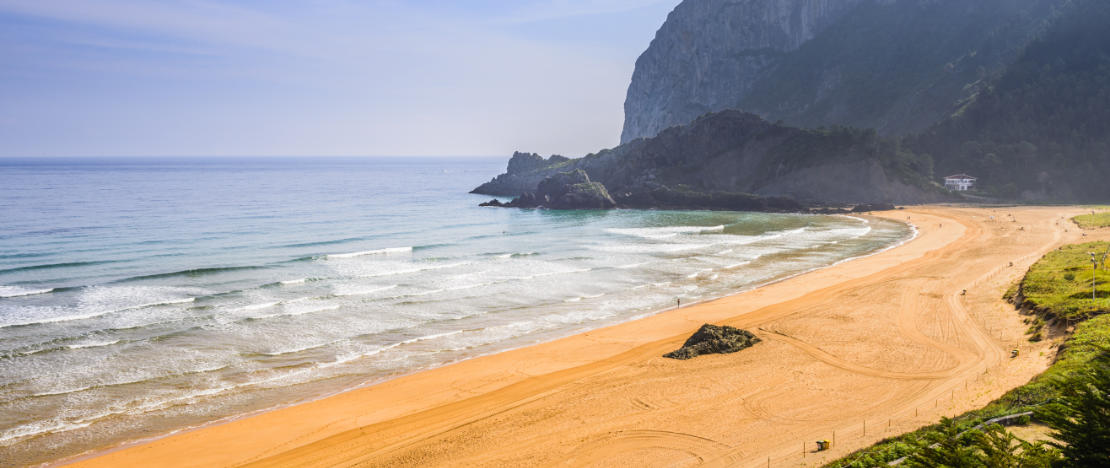 Playa de Laga, País Vasco.