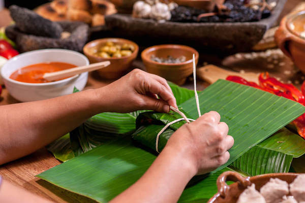 Tamales de Envoltura - Comida Popular en Guatemala