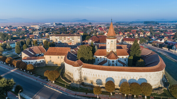 Iglesia defensiva en Prejmer / Transilvania