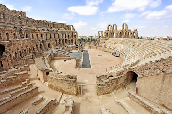 Anfiteatro Djem en Túnez
