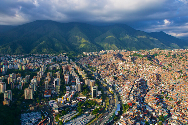 Antena de Caracas - la capital de Venezuela