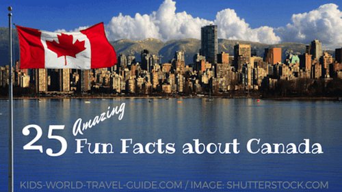 25 hechos asombrosos sobre Canadá para niños