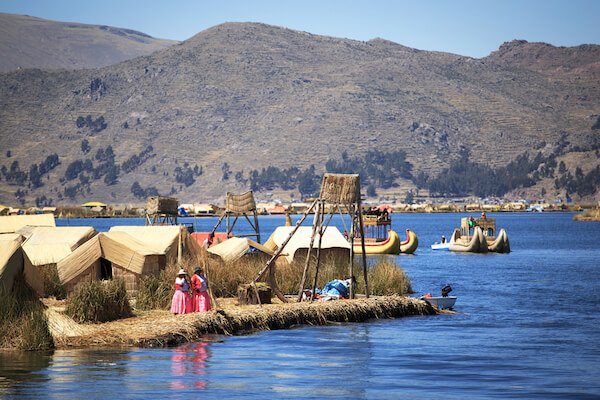 lago titicaca en peru