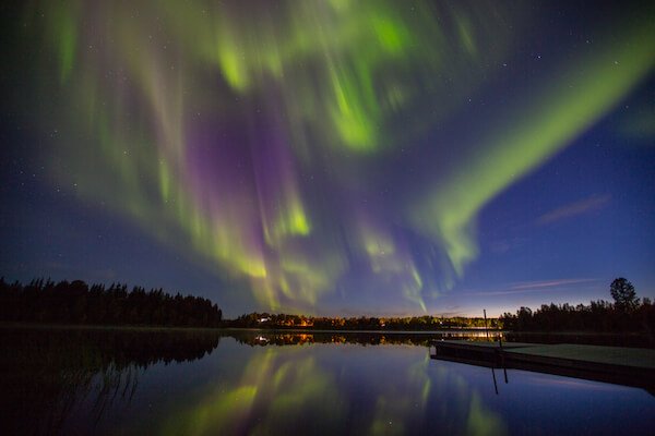 La aurora boreal en Kiruna, Suecia - foto de Alberto Gonzalez Gimenez