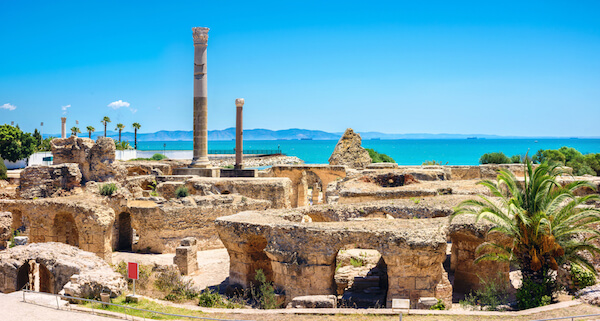 Ruinas antiguas de Cartago, Túnez